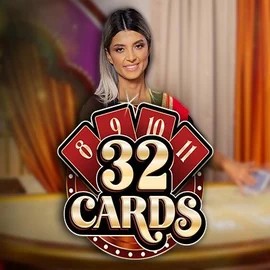 Live Casino logo of 32 Cards from Ezugi at Casinacho Casino
