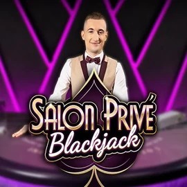 Official Live Casino logo: Blackjack Salon Privé by Ezugi at Casinacho Casino