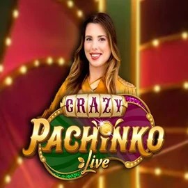 Official Live Casino logo: Crazy Pachinko by Evolution at Casinacho Casino