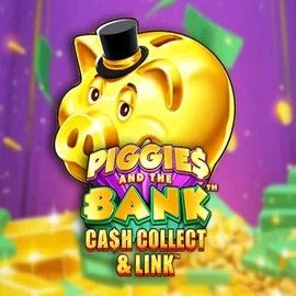 Piggies And The Bank Cash Collect & Link slot visual from Origins available on casinacho-casino.it.com