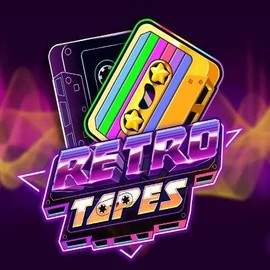 Retro Tapes logo by Push Gaming at Casinacho Casino