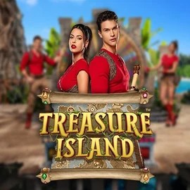 Treasure Island online game logo by Pragmatic Play on casinacho-casino.it.com